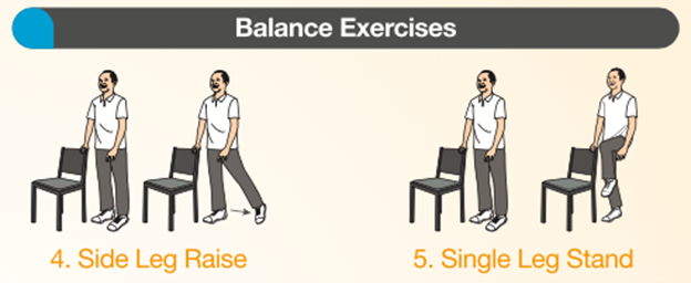 Balance exercises